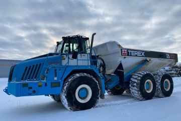 Terex TA 400, Volvo a40G, Bell b40, b30