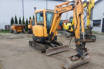 Koparka gąsienicowa Hyundai R25 Z-9AK