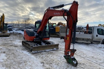 koparka gąsienicowa Kubota KX080-4 8 ton